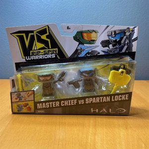 Rip-Spin Warriors HALO - Master Chief vs. Spartan Locke